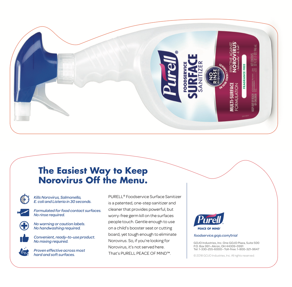 Surface Spray Direct Mail